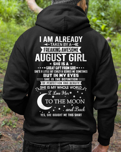 AUGUST - SHE IS MY WHOLE WORLD I LOVE HER TO THE MOON AND BACK - FROM WIFE - NINA08 (SKU2602-71-08)