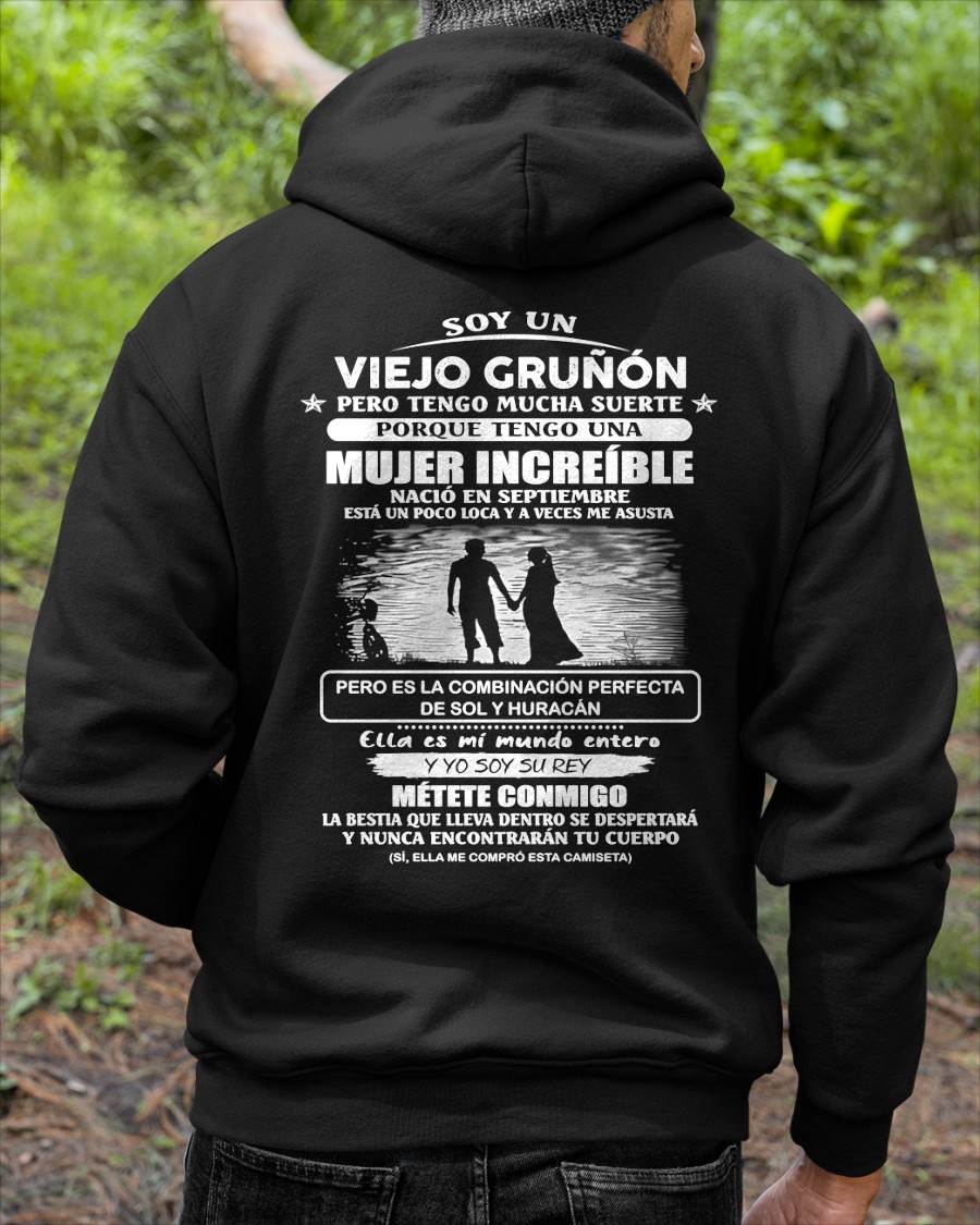 SEPTIEMBRE - SOY UN VIEJO GRUÑÓN - Regalo especial para tu novio o esposo - NINA09 (SKU2604-270-09)