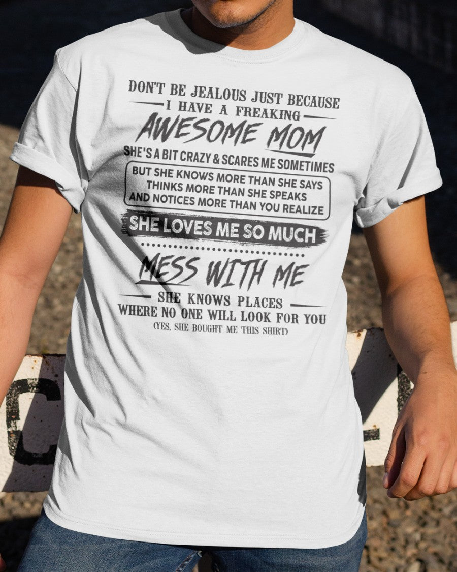 Awesome Mom - Perfect Gift For Your Son From Mom - NINA00 (SKU TRI 03.03.03)