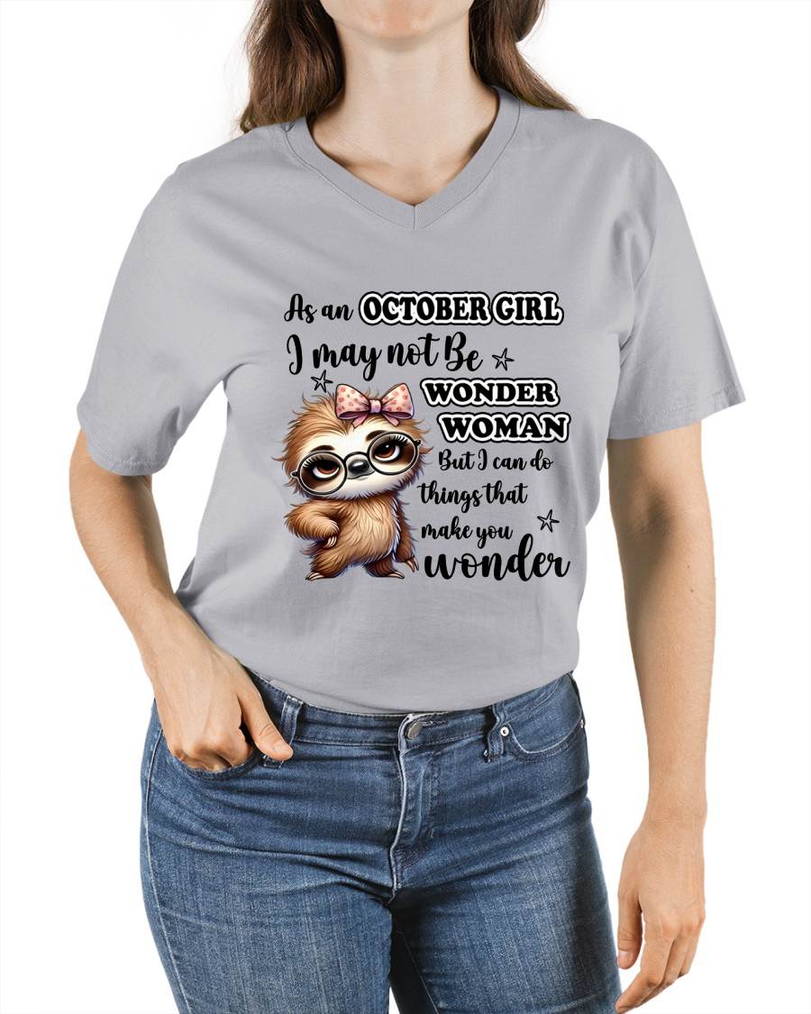 OCTOBER - I MAY NOT BE WONDER WOMAN BUT I CAN DO THINGS THAT MAKE YOU WONDER - FMA - NINA10 (SKU2603-164-10)