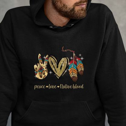 Native American T-Shirts, Vintage Native American Unisex T-Shirt/Hoodie/Sweatshirt HLT00 - Pendleton Oregon Native American Kingfisher Bird T-Shirt (1)