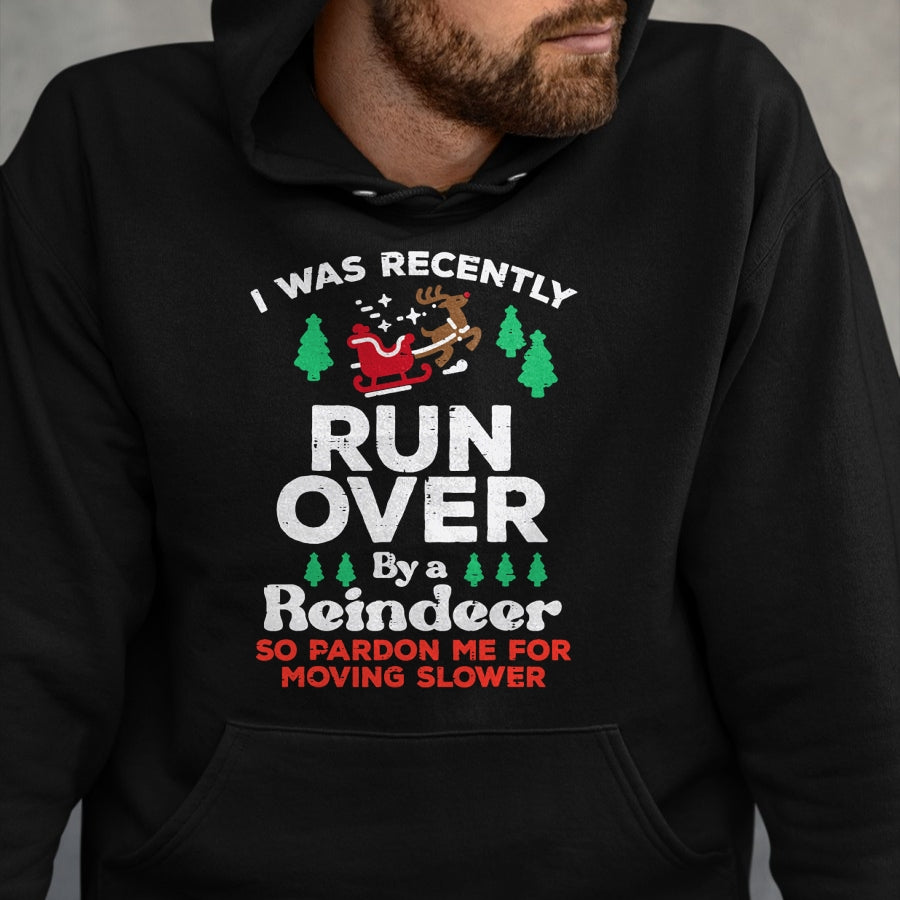 Christmas Runover By Reindeer Funny Xmas Women Men Kids T-Shirt - Christmas Unisex T-Shirt/Hoodie/Sweatshirt - NINA00