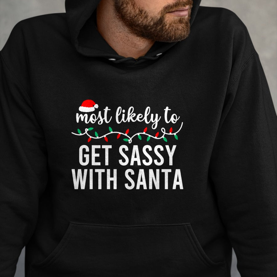 Most Likely To Christmas Shirt Matching Family Pajamas Funny T-Shirt - Christmas Unisex T-Shirt/Hoodie/Sweatshirt - NINA00