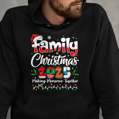 Family Christmas 2025 Matching Outfit Xmas Squad Santa T-Shirt - Christmas Unisex T-Shirt/Hoodie/Sweatshirt - NINA00