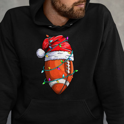 Santa Sports Design For Men Boys Christmas Football Player T-Shirt - Christmas Unisex T-Shirt/Hoodie/Sweatshirt - NINA00