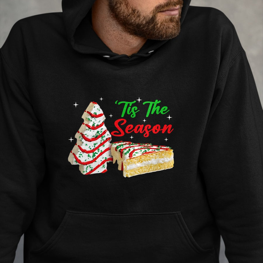 Funny Tis The Season Design Christmas Tree Cakes Debbie T-Shirt - Christmas Unisex T-Shirt/Hoodie/Sweatshirt - NINA00