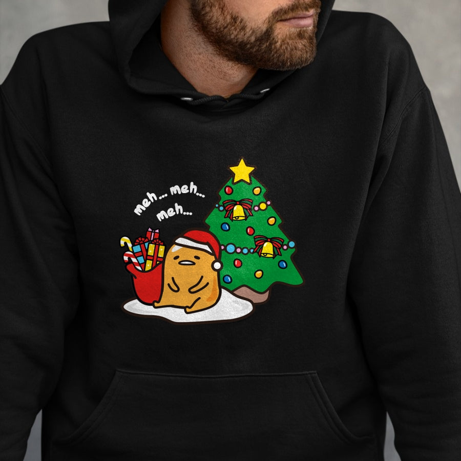 Gudetama Christmas Tree Hoodie Sweatshirt Pullover Hoodie - Christmas Unisex T-Shirt/Hoodie/Sweatshirt - NINA00