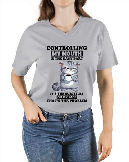 CONTROLLING MY MOUTH IS THE EASY PART IT’S THE SUBTITLES ON MY FACE THAT’S THE PROBLEM - FMA - NINA00 (SKU2604-191-00)