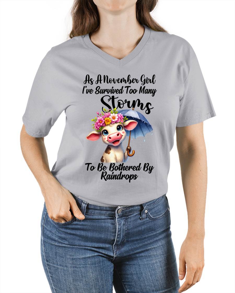 NOVEMBER - I’VE SURVIVED TOO MANY STORMS TO BE BOTHERED BY RAINDROPS - FMA - NINA11 (SKU2604-23-11)