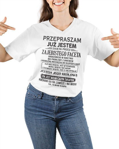 Kwiecień – Wspaniały facet urodzony w kwietniu – Specjalny prezent dla twojej dziewczyny – POL/NINA04 (SKU05-11-04)