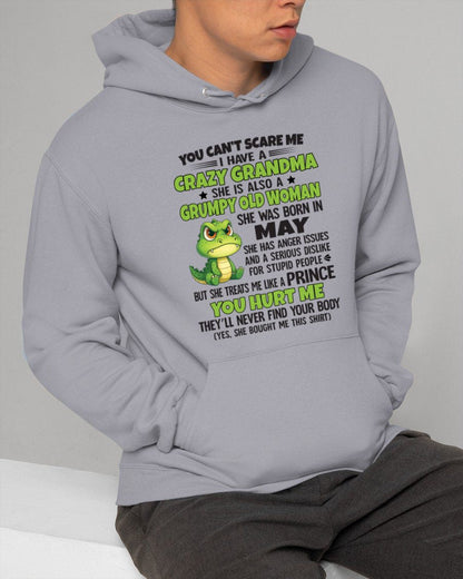 MAY - YOU CAN'T SCARE ME - FOR GRANDSON - GIFT FROM GRANDMA - NINA05 (SKU09-85-05)