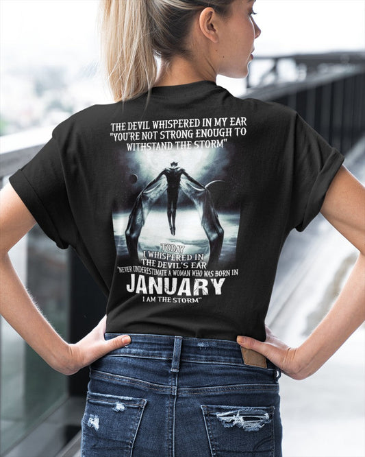 JANUARY - NEVER UNDERESTIUNDER A WOMAN - I AM THE STORM-FMA- (SKU-CHAUU-01)