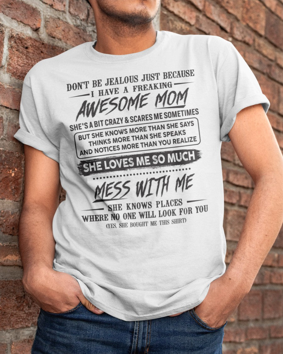 Awesome Mom - Perfect Gift For Your Son From Mom - NINA00 (SKU TRI 03.03.03)