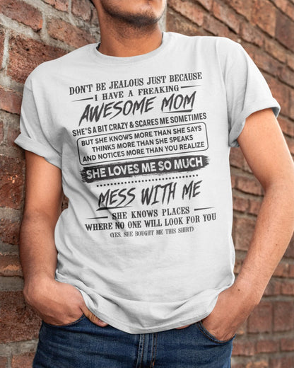 Awesome Mom - Perfect Gift For Your Son From Mom - NINA00 (SKU TRI 03.03.03)