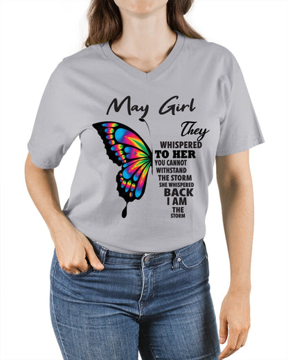 MAY GIRL, THEY WHISPERED TO HER YOU CANNOT WITHSTAND THE STORM SHE WHISPERED BACK I AM THE STORM – NINA05 fma ( SKU26T-01297-05)
