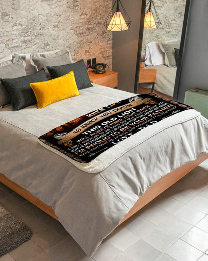 Special Gift For Your Daughter Blanket - From Dad