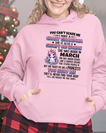 MARCH - YOU CAN'T SCARE ME - GIFT FROM GRANDMA - NINA03 (SKU09-106-03)