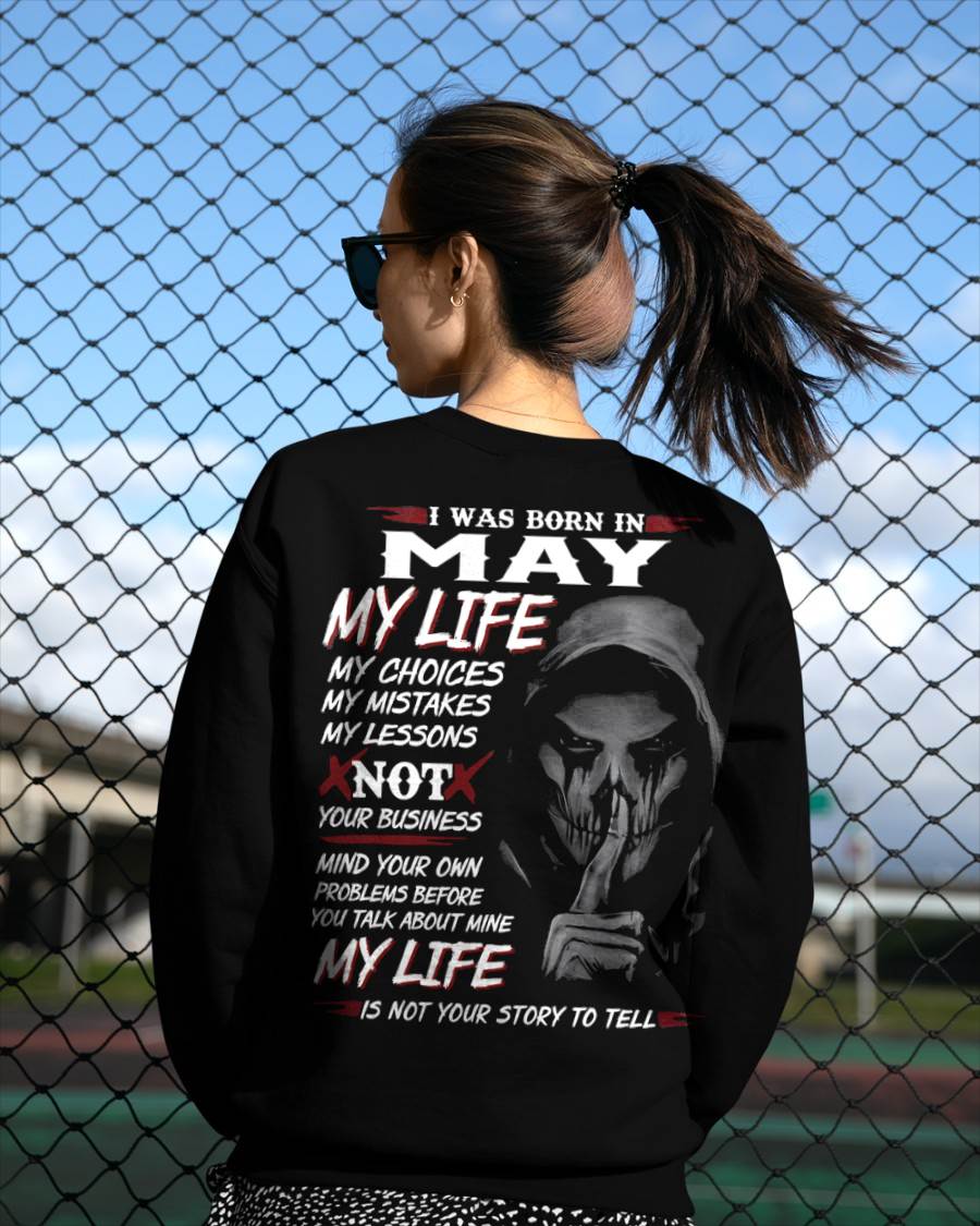 I WAS BORN IN MAY - FMA (SKU08-36-05)