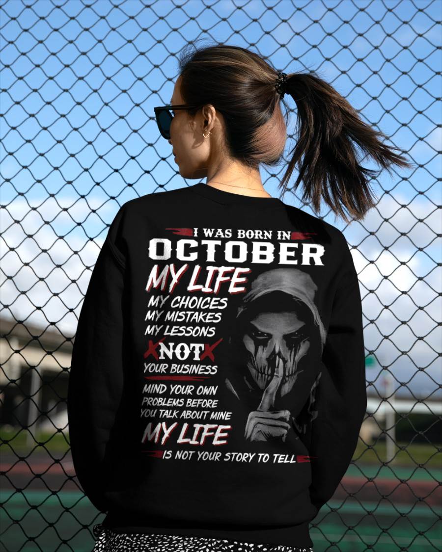 I WAS BORN IN OCTOBER - FMA (SKU08-36-10)