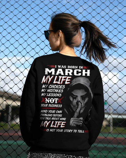 I WAS BORN IN MARCH - FMA (SKU08-36-03)
