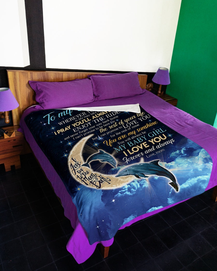 Special Gift For Your Daughter Blanket - From Mom