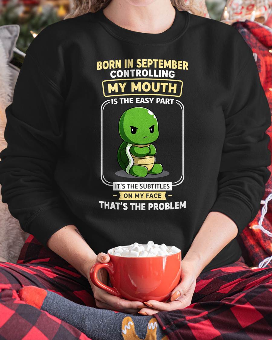 SEPTEMBER - CONTROLLING MY MOUTH IS THE EASY PART IT’S THE SUBTITLES ON MY FACE THAT’S THE PROBLEM - FMA - NINA09 (SKU2604-193-09)