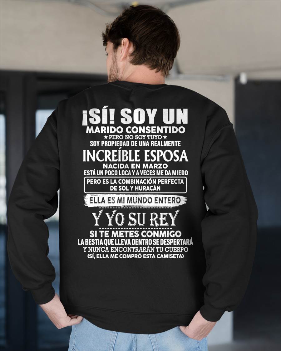 MARZO - ¡SÍ! SOY UN MARIDO CONSENTIDO - Regalo especial para tu novio o esposo - NINA03