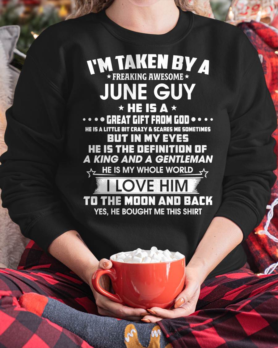 JUNE - IN MY EYES HE IS THE DEFINITION OF A KING AND A GENTLEMAN -FROM HUSBAND - NINA06 (SKU26T-01301-06)