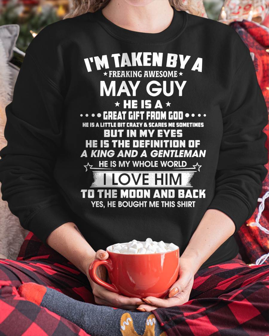 MAY - IN MY EYES HE IS THE DEFINITION OF A KING AND A GENTLEMAN - FROM HUSBAND - NINA05 (SKU26T-01301-05)