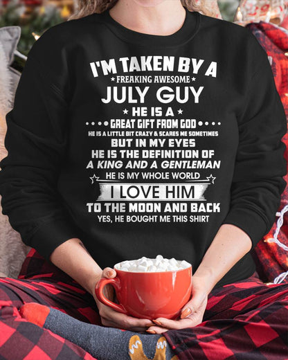 JULY - IN MY EYES HE IS THE DEFINITION OF A KING AND A GENTLEMAN - FROM HUSBAND - NINA07 (SKU26T-01301-07)