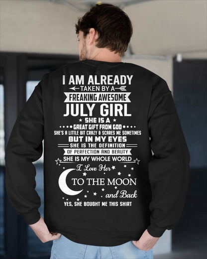 JULY - SHE IS MY WHOLE WORLD I LOVE HER TO THE MOON AND BACK - FROM WIFE - NINA07 (SKU2602-71-07)
