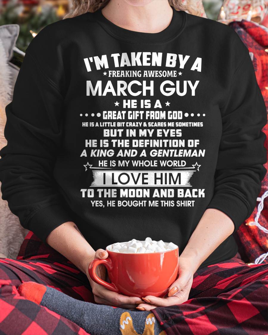 MARCH - IN MY EYES HE IS THE DEFINITION OF A KING AND A GENTLEMAN - FROM HUSBAND - NINA03 (SKU26T-01301-03)