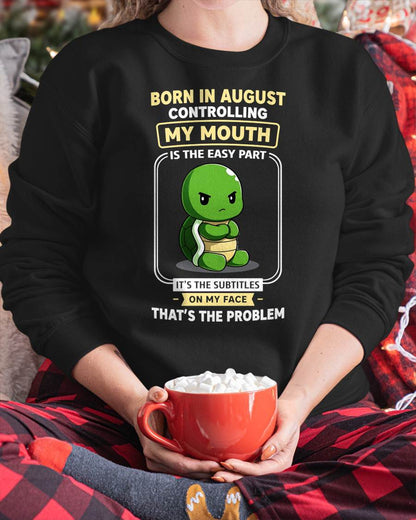 AUGUST - CONTROLLING MY MOUTH IS THE EASY PART IT’S THE SUBTITLES ON MY FACE THAT’S THE PROBLEM - FMA - NINA08 (SKU2604-193-08)