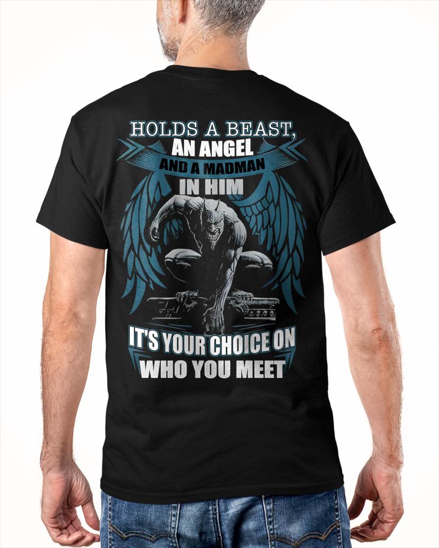 IT'S YOUR CHOICE ON WHO YOU MEET - MAN TEE - NINA00 (SKU26T-01-47-00)