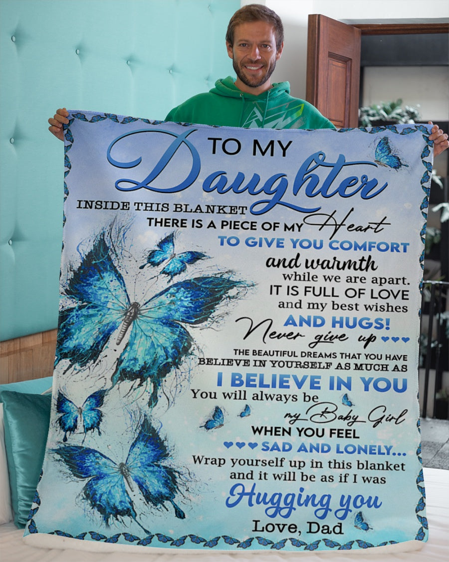 Special blanket for Daughter - From Dad blanket