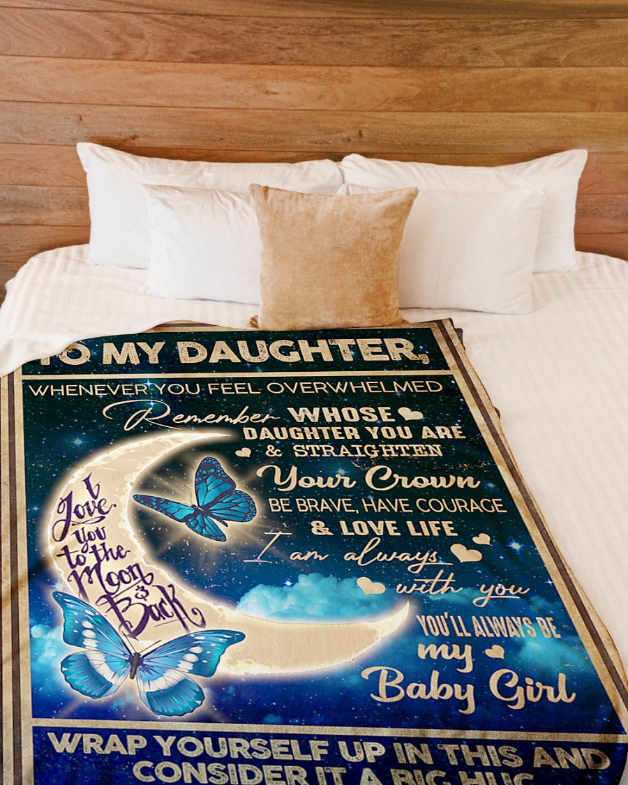 Special Gift For Your Daughter Blanket - From Mom
