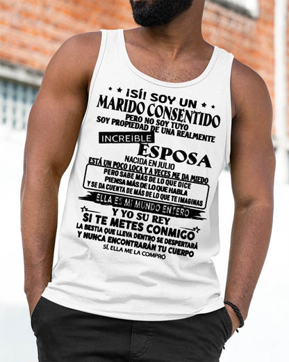 JULIO - ¡SÍ! SOY UN MARIDO CONSENTIDO - Regalo especial para tu novio o esposo - NINA07