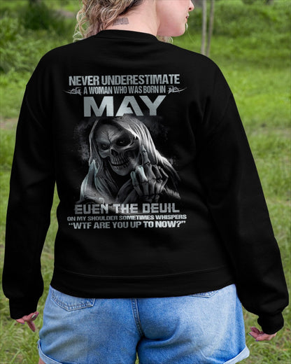 MAY - NEVER UNDERESTIUNDER A WOMAN - FMA (SKU09-13-05)