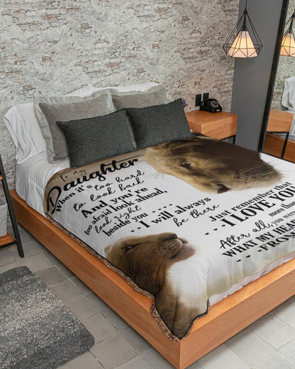 Special Gift For Your Daughter Blanket - From Mom