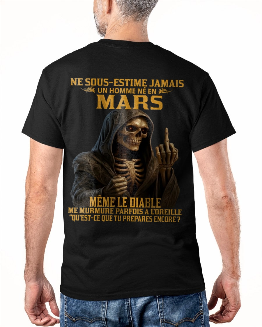 NE SOUS-ESTIME JAMAIS UN HOMME NÉ EN MARS Fr03 NINA03 male (SKU12-305-03)