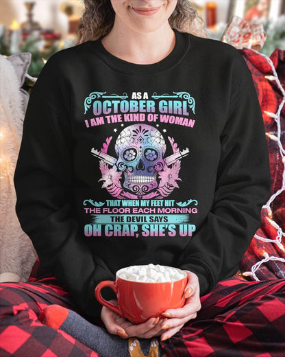 AS A OCTOBER GIRL I AM THE KIND OF WOMAN FMA (SKU08-85-10)