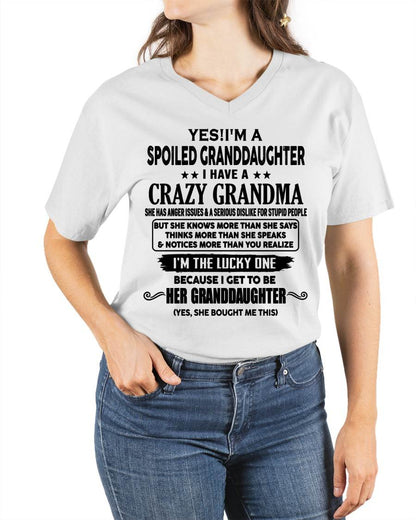 LUCKY GRANDDAUGHTER! - FROM GRANDMA - NINA00 (SKU12-119-00)