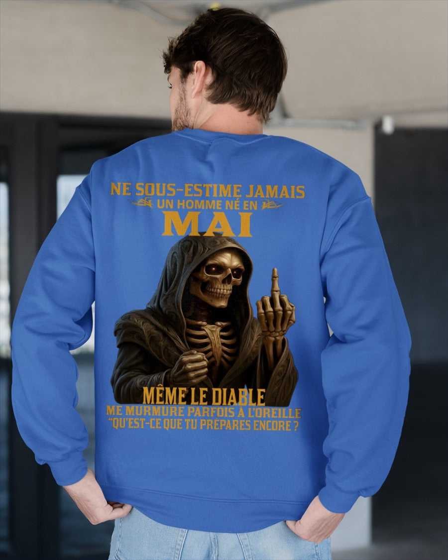 NE SOUS-ESTIME JAMAIS UN HOMME NÉ EN MAI Fr05 NINA05 male (SKU12-305-05)