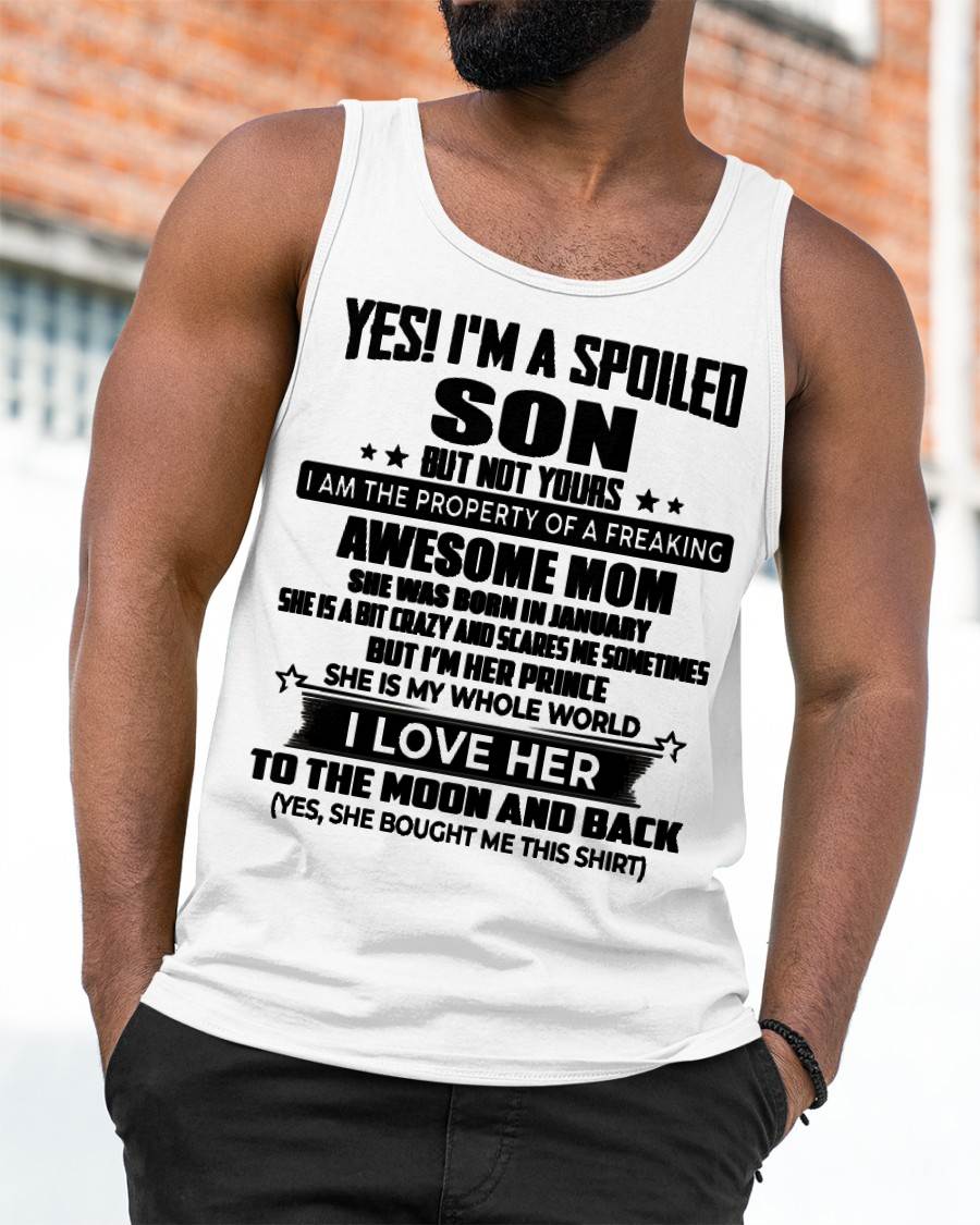 JANUARY - I'M HER PRINCE I LOVE HER TO THE MOON AND BACK - FROM MOM - NINA01 (SKU2604-318-01)