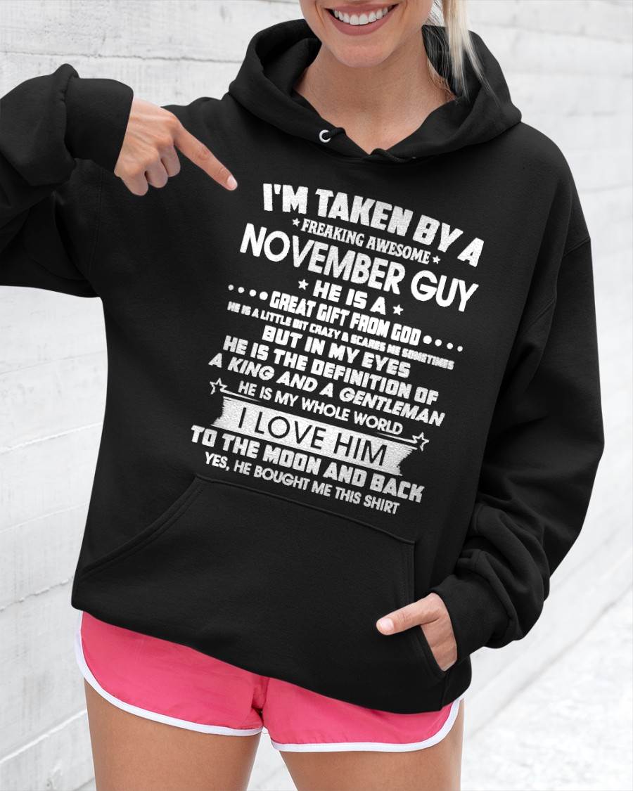 NOVEMBER - IN MY EYES HE IS THE DEFINITION OF A KING AND A GENTLEMAN - FROM HUSBAND - NINA11 (SKU26T-01301-11)