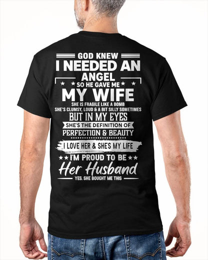 IN MY EYES SHE'S THE DEFINITION OF PERFECTION & BEAUTY I LOVE HER & SHE'S MY LIFE - FROM WIFE - NINA00 (SKU26T-01171-00)
