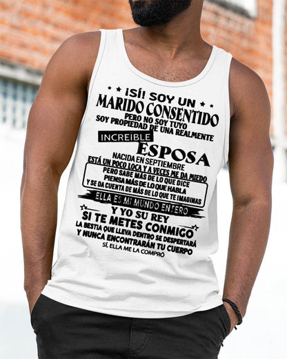 SEPTIEMBRE - ¡SÍ! SOY UN MARIDO CONSENTIDO - Regalo especial para tu novio o esposo - NINA09