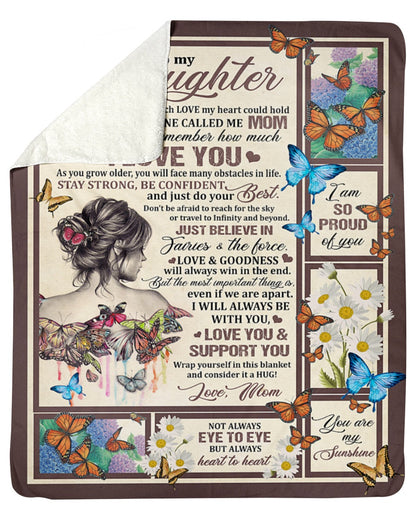 Special blanket for Daughter - From Mom blanket