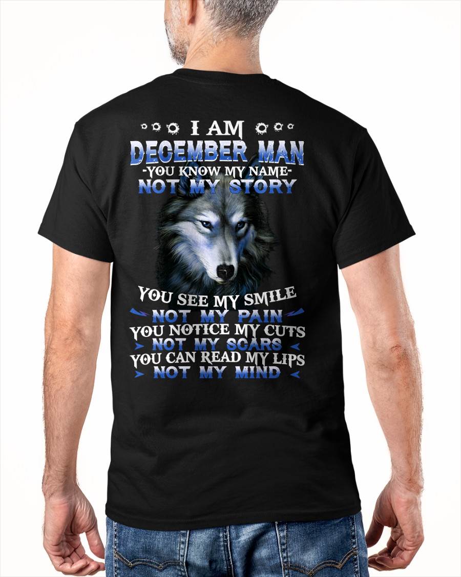 DECEMBER - YOU KNOW MY NAME NOT MY STORY - MAN TEE - NINA12 (SKU26T-01-48-12)