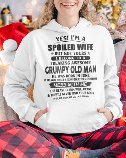 Grumpy Old Man June – Perfect gift for your wife From Husband – NINA06 (SKU08-63-06)